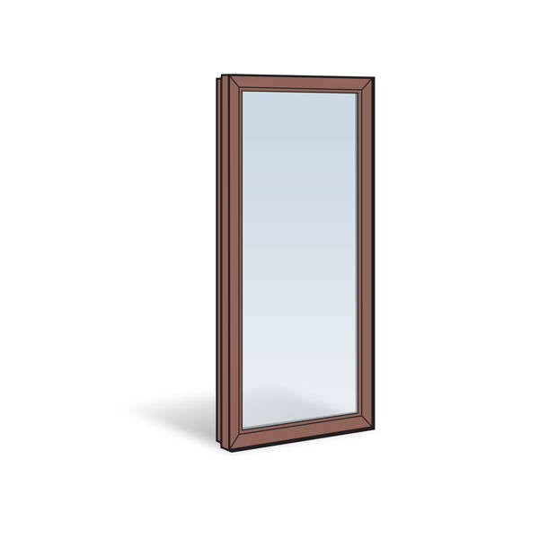 Andersen Windows 400 Series Casement Sash in Terratone Size 19 3/4 Inches Wide by 43 3/16 Inches High | 1440530