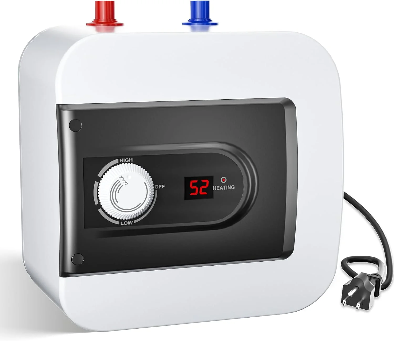 JIAH Eletric Mini-Tank Water Heater Tank,4 Gallon Point of Use Instant Hot Water Heater with Water Tank Storage