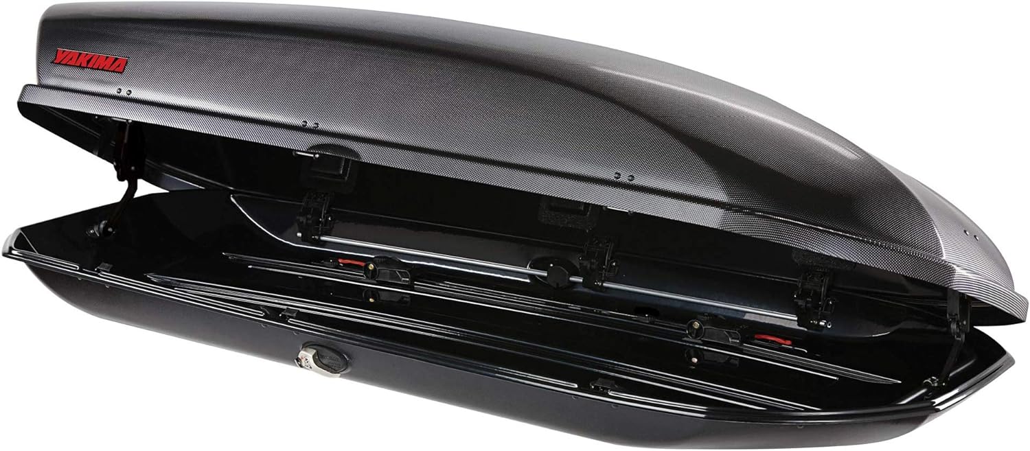 YAKIMA - SkyBox Aerodynamic Rooftop Cargo Box for Cars, Wagons and SUVs