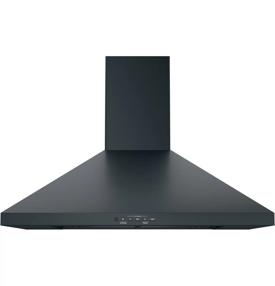 Ge Jvw5301 350 Cfm 30" Wide Wall Mounted Range Hood - Black