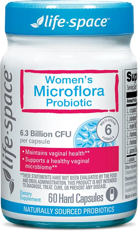 Life-Space Probiotic for Women, Support Healthy Vaginal Microflora & Comfort, BV & VVC Infection Treatment, Urinary Tract Health