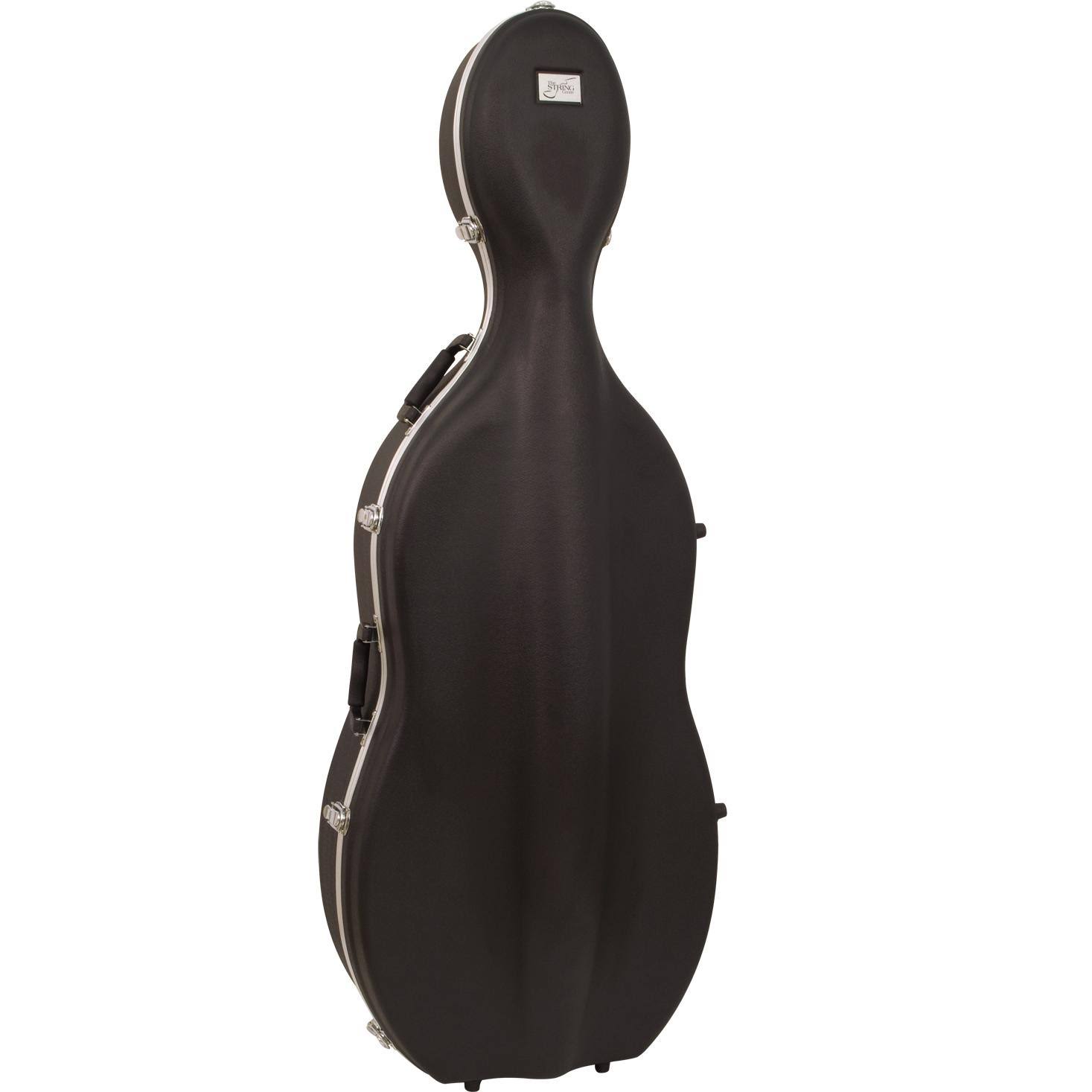 Bellafina ABS Cello Case with Wheels 1/2 Size
