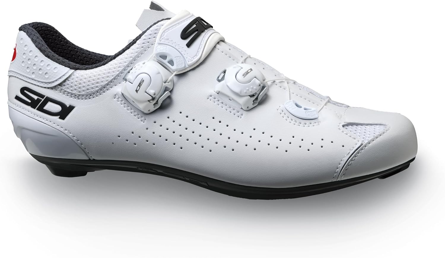 SIDI Shoes Genius 10, Mens, Bianco Bianco, 41.5
