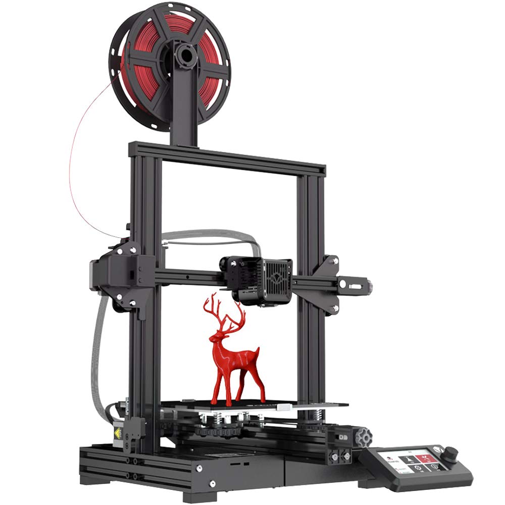 Voxelab Aquila 3D Printer, DIY FDM All Metal 3D Printers Kit with Removable Carborundum Glass Platform, Resume Printing Function