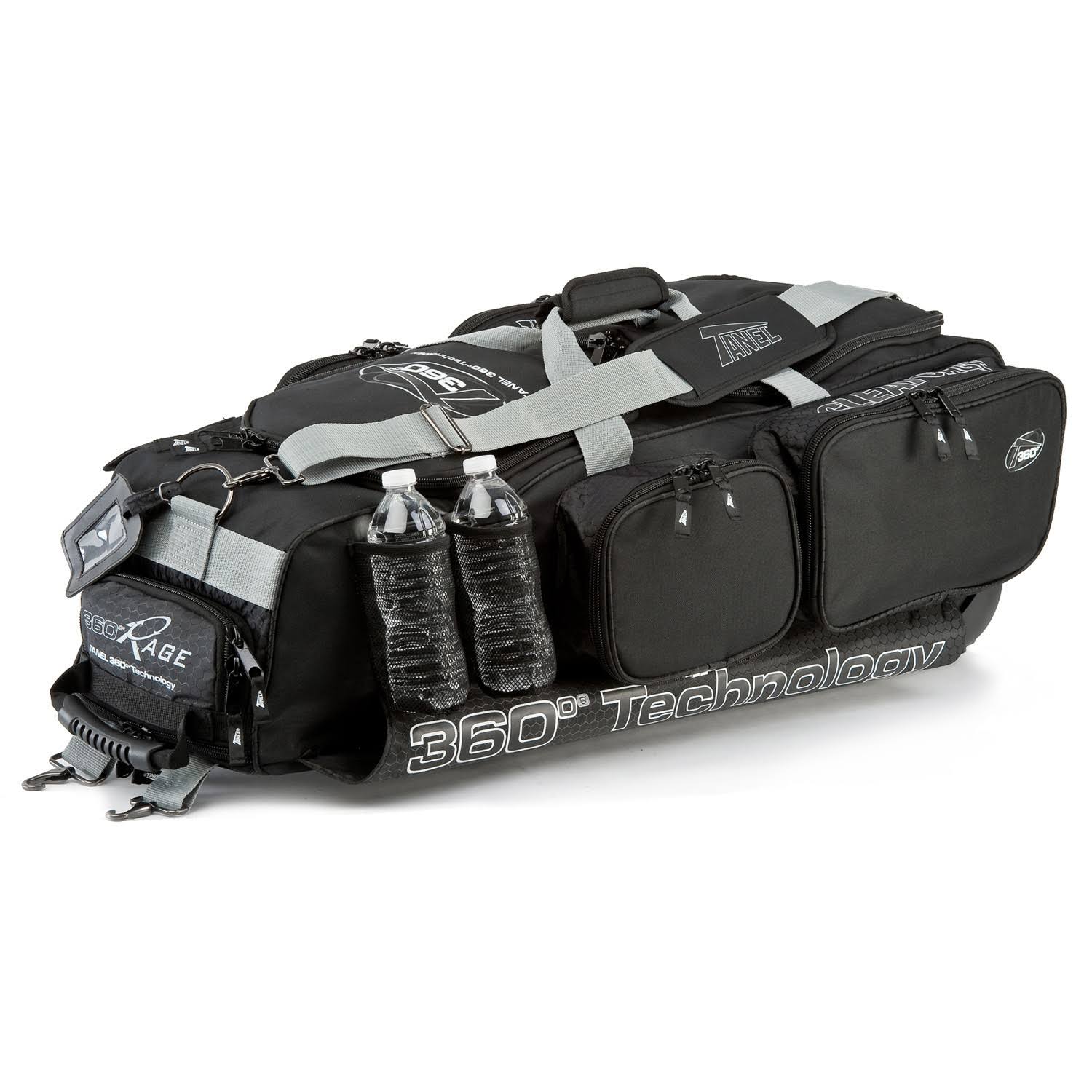 Tanel 360 R.A.G.E. Baseball/Softball Wheel Bag - Black