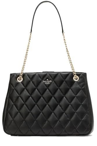 Kate Spade New York Women's Carey Smooth Leather Quilted Tote Bag