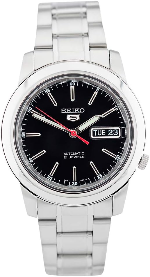 SEIKO 5 Automatic Black Dial Men's Watch SNKE53K1