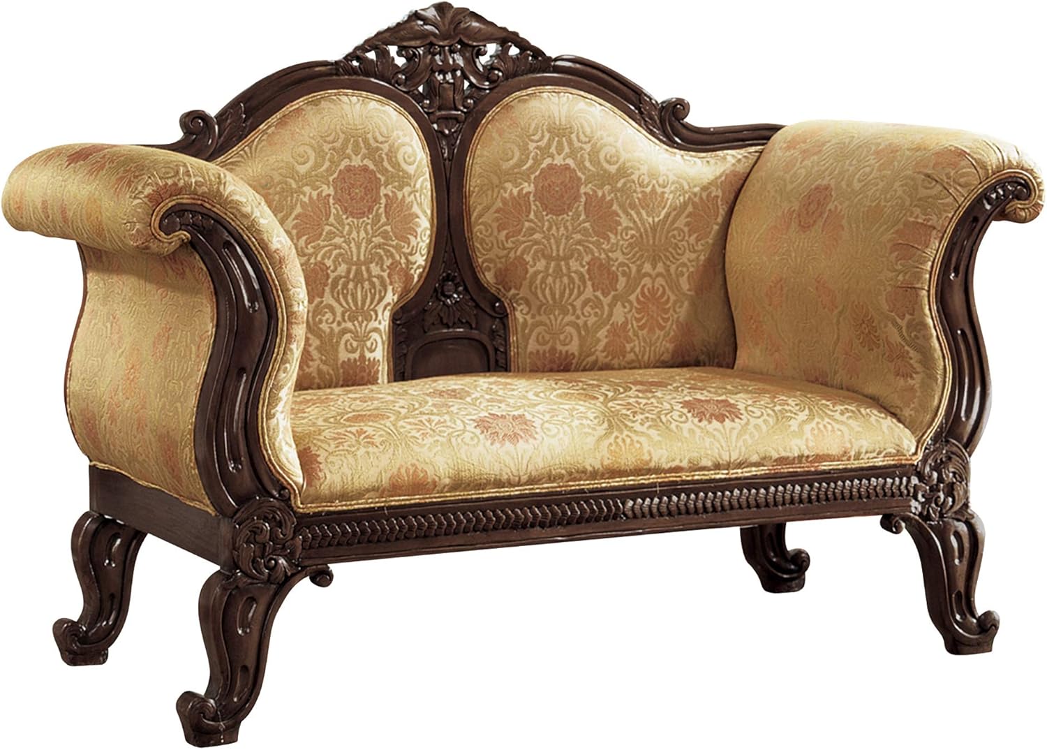 Design Toscano Abbotsford House Victorian Sofa, cherry