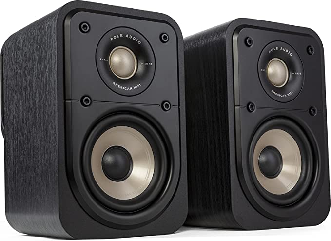 POLK AUDIO Signature Elite ES10 High-Resolution Surround , Stereo Speakers, (Pair of 2)