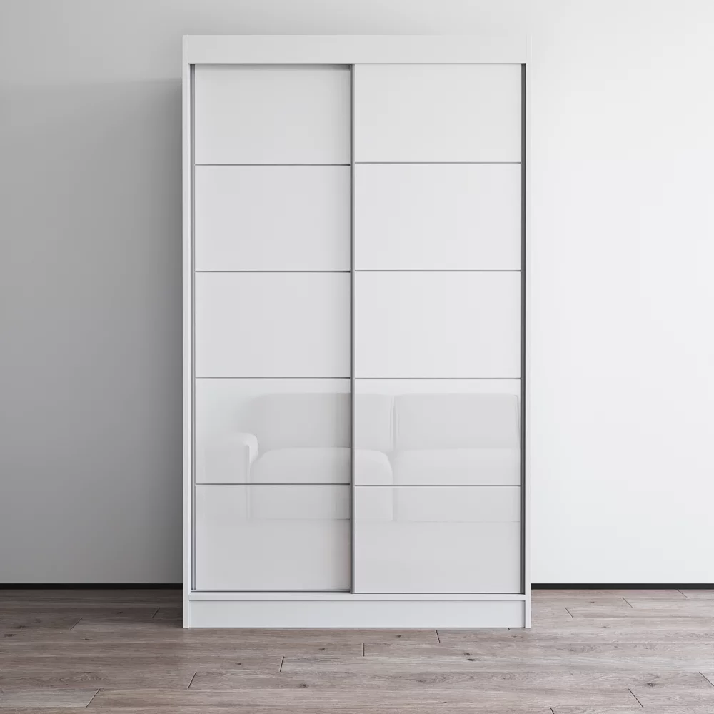Aria 2 Door Modern 47" Wardrobe Armoire