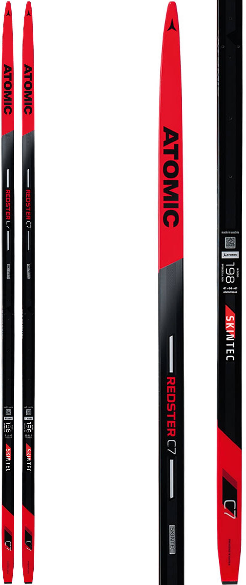 Atomic Redster C7 Skintec X-Hard XC Skis