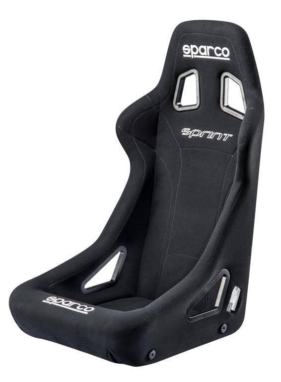 Sparco Sprint V Competition Seat - Black - 008231NR