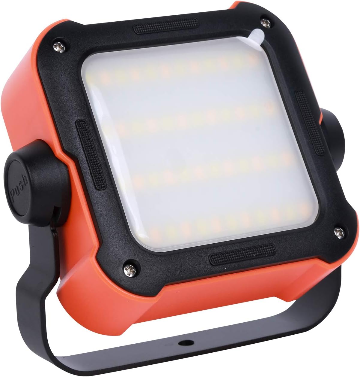 LED Work Lights Portable Rechargeable USB Camping Floodlight with 10000mAh Power Bank Outdoor Waterproof Emergency Light for Car Repairing Jobbing