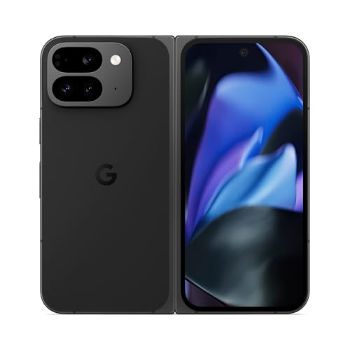 Google Pixel 9 Pro Fold - Unlocked Android Smartphone with Gemini - Advanced Triple Rear Camera System - Foldable Display - Hands-Free Video