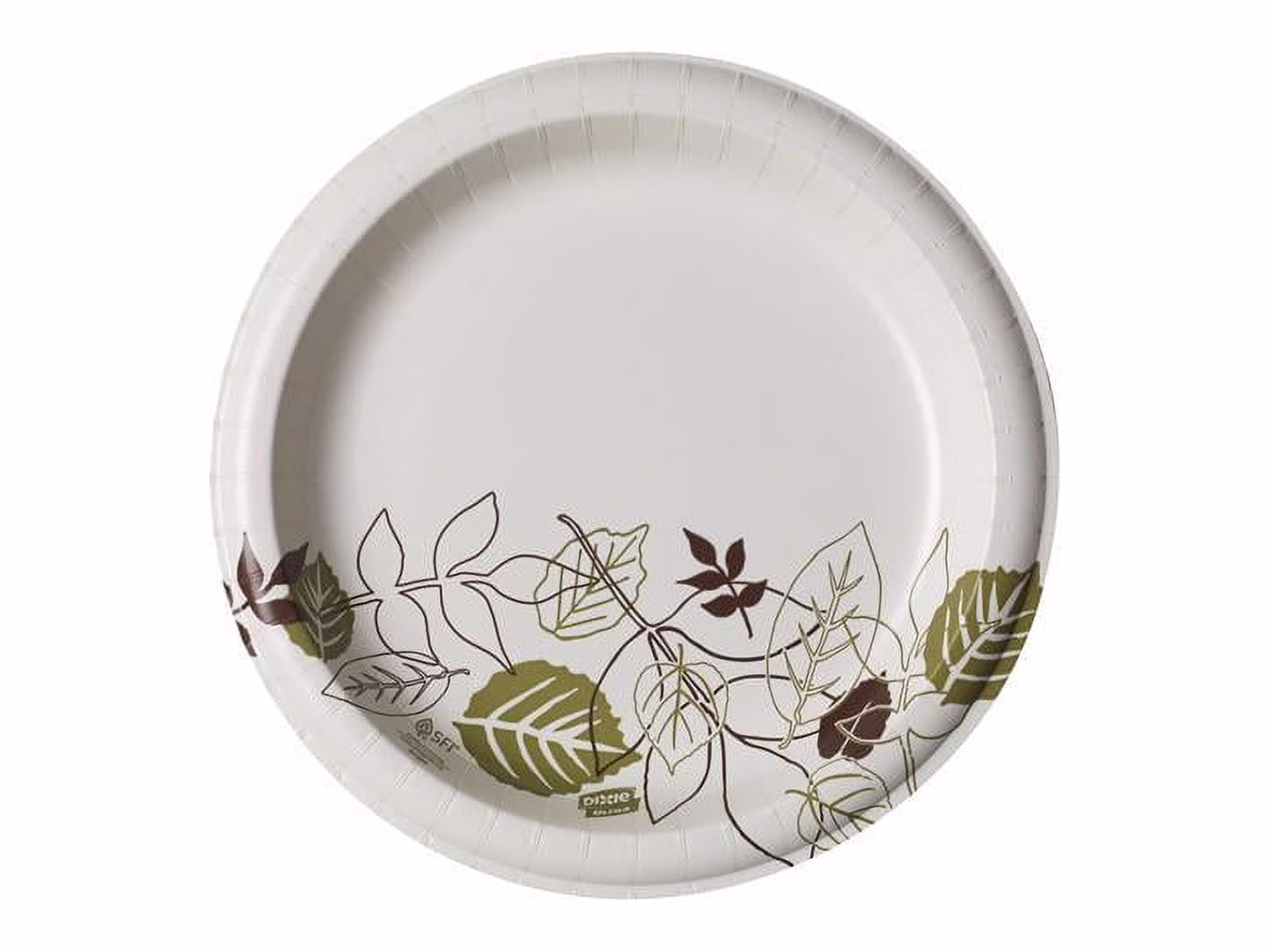 Dixie Ultra 5.8"Heavy-Weight Paper Plates by GP PRO (Georgia-Pacific), Pathways, SXP6PATH, 1,000 Count (250 Plates Per Pack, 4 Packs Per Case)