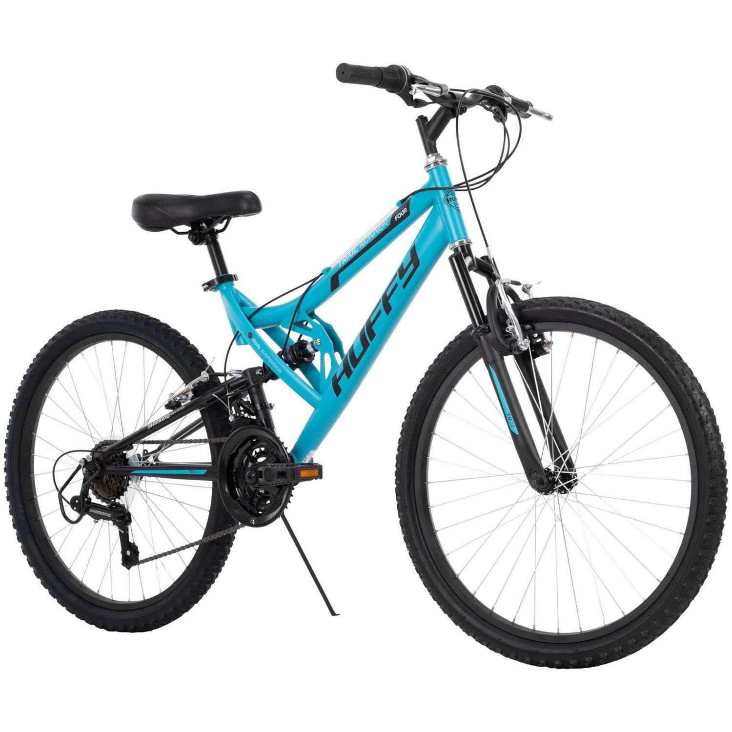 Huffy 24 Trail Runner Girls Full Suspension Mountain Bikes - Sports Supplies Online Store