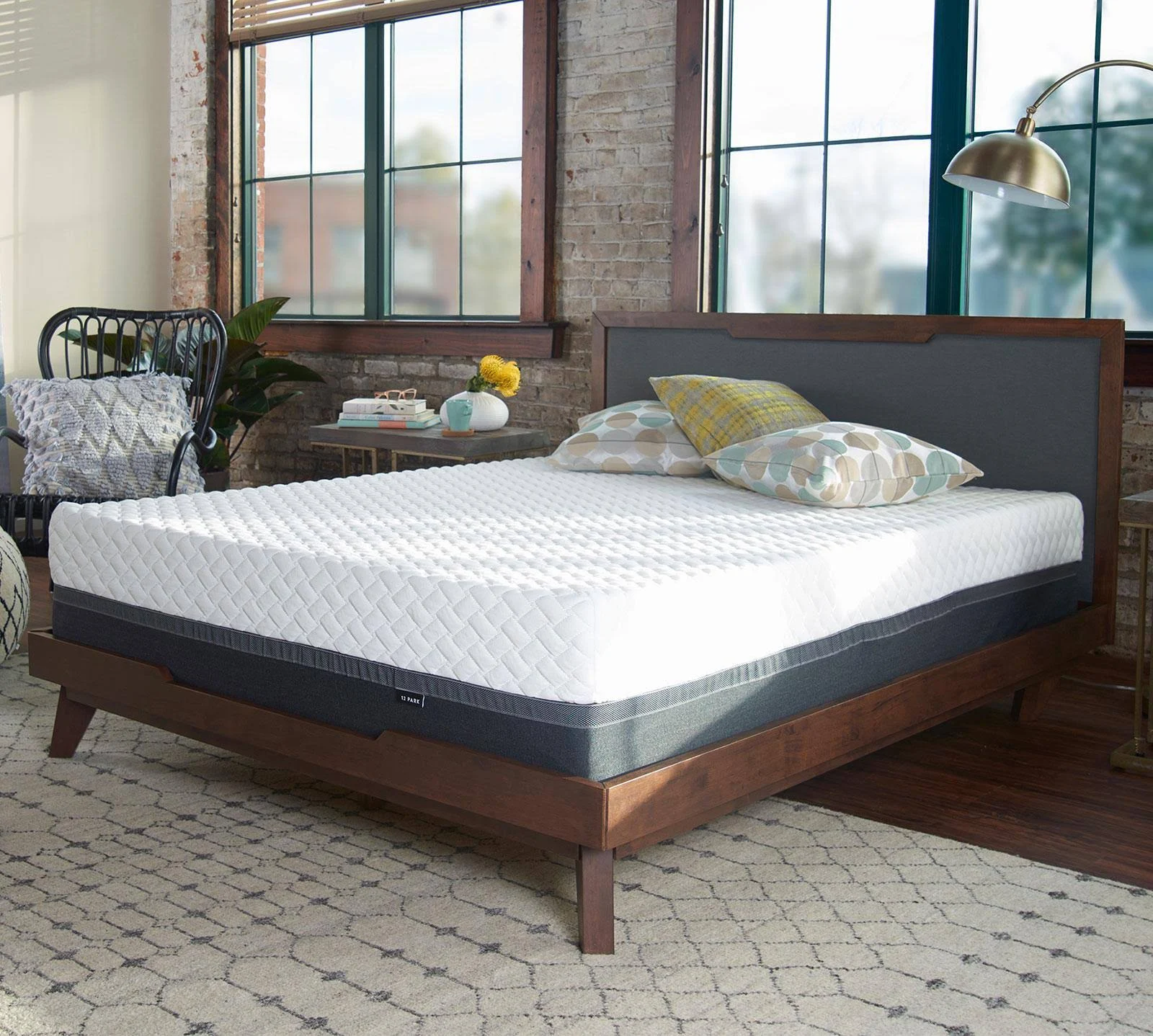 12 Park Twin Extra Long inch Deluxe Aircool Memory Foam Mattress