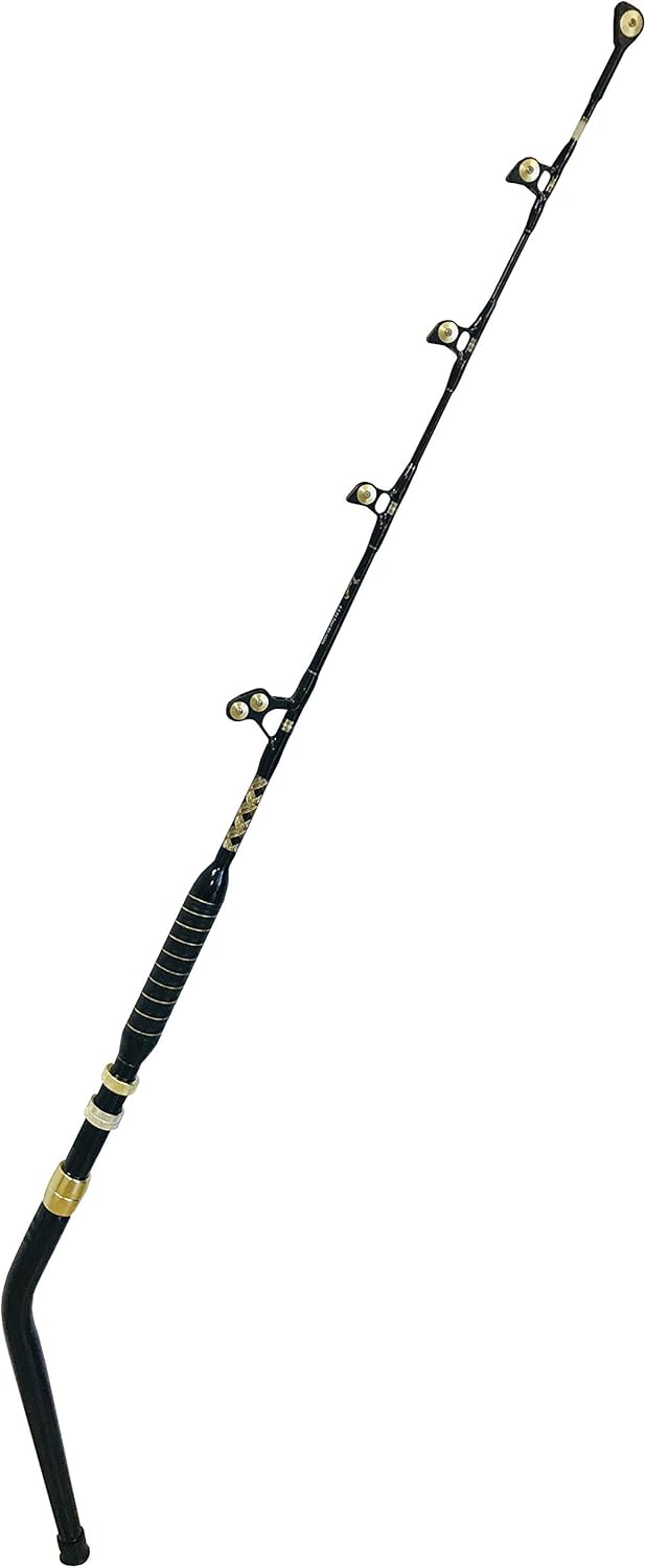 EatMyTackle Bent Butt Saltwater Fishing Rod | Blue Marlin Tournament Edition