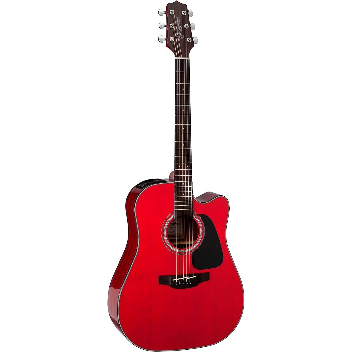 Takamine G Series GD30CE Dreadnought Cutaway Acoustic-Electric Guitar Wine Red