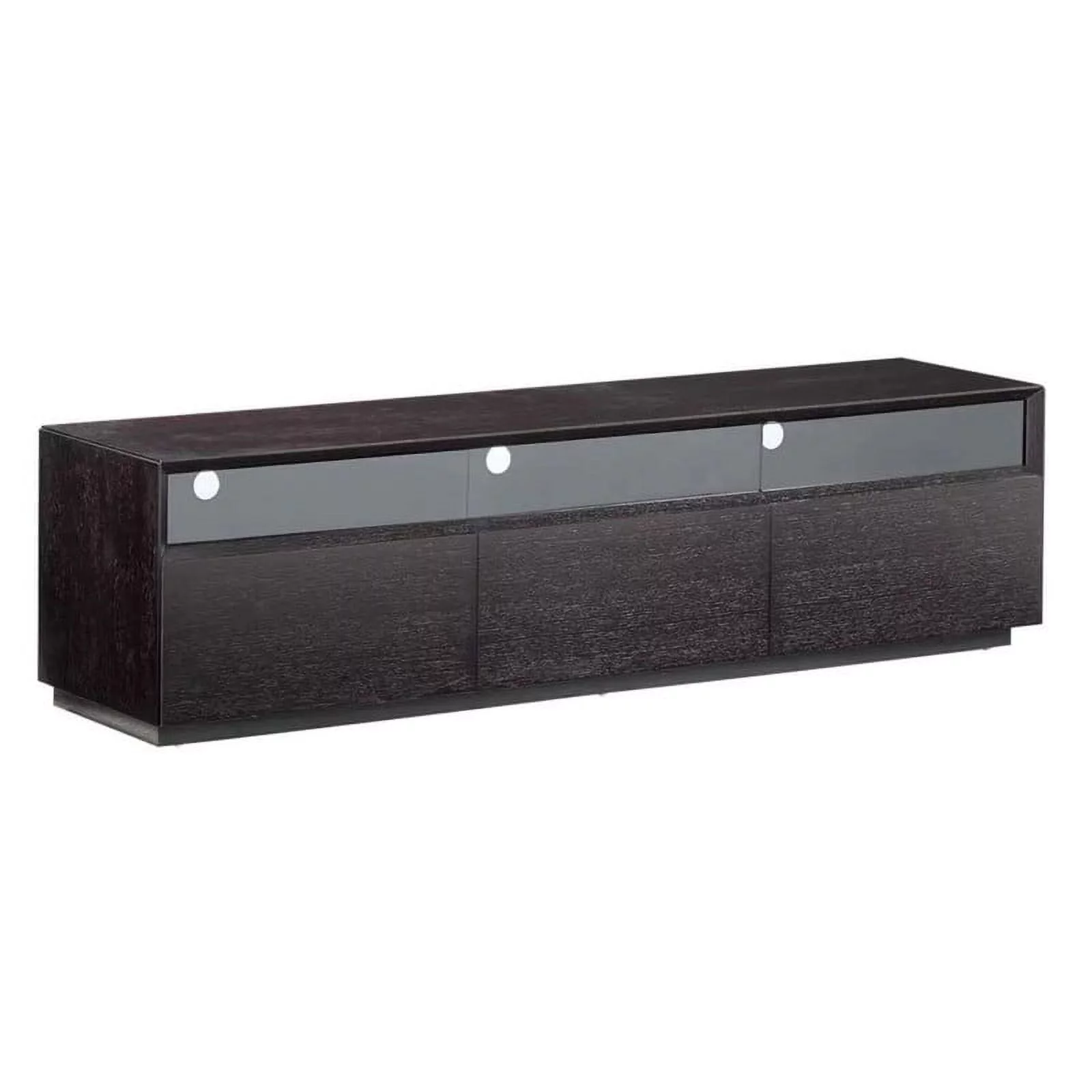 TV023 Modern TV Stand, Dark Oak
