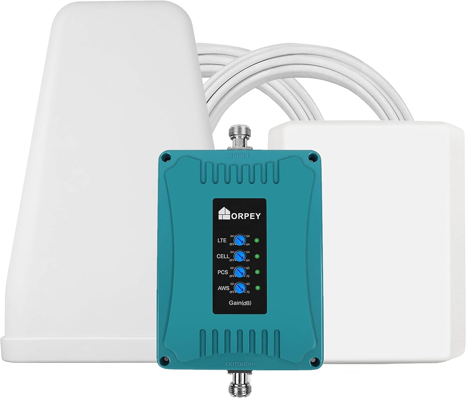ORPEY Cell Phone Signal Boosters Band 12 13 17, Cell Phone Booster for Home up to 5500 sqft, Cell Signal Booster 4G LTE 5G