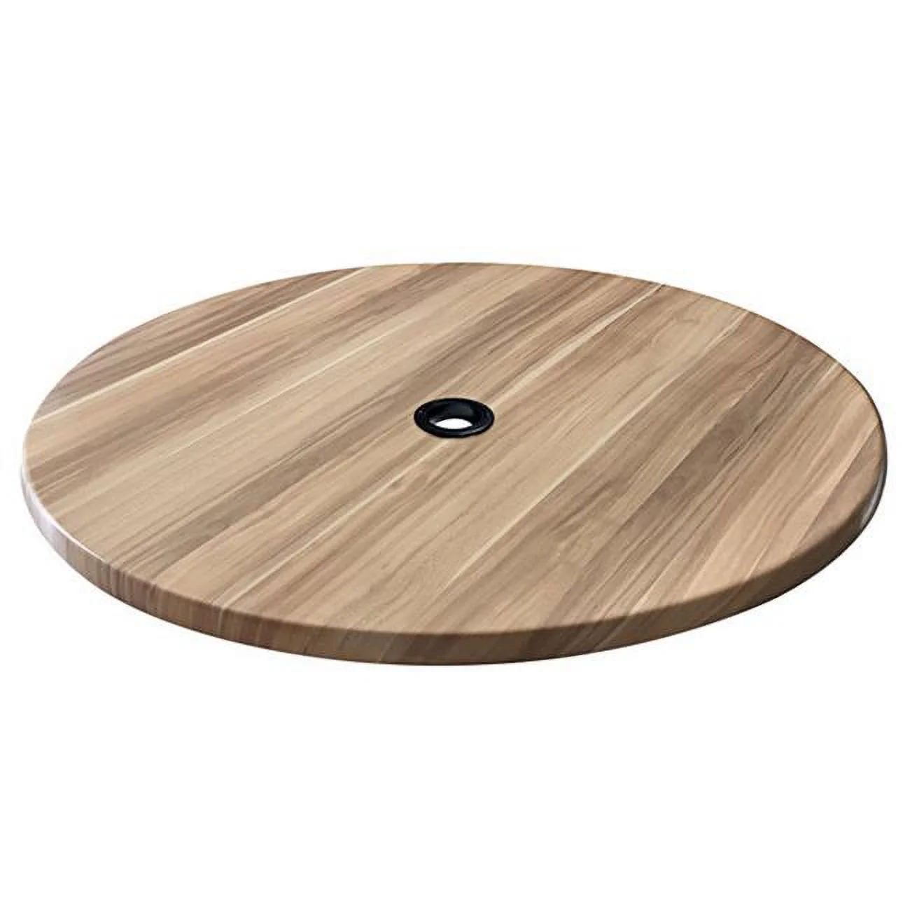 36" Diameter Natural, Indoor/Outdoor All-Season EnduroTop Table Top with Umbrella Hole