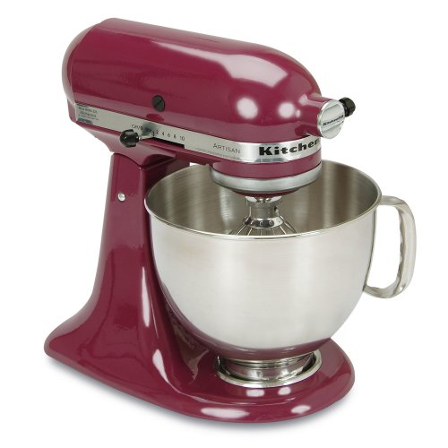 KitchenAid KSM150PSBK Artisan 5 Quart Stand Mixer, Cast Iron