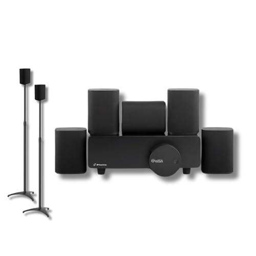 Platin Milan 5.1 Surround Sound Speaker System - Wireless Home Theater System for Smart TVs - WiSA Certified
