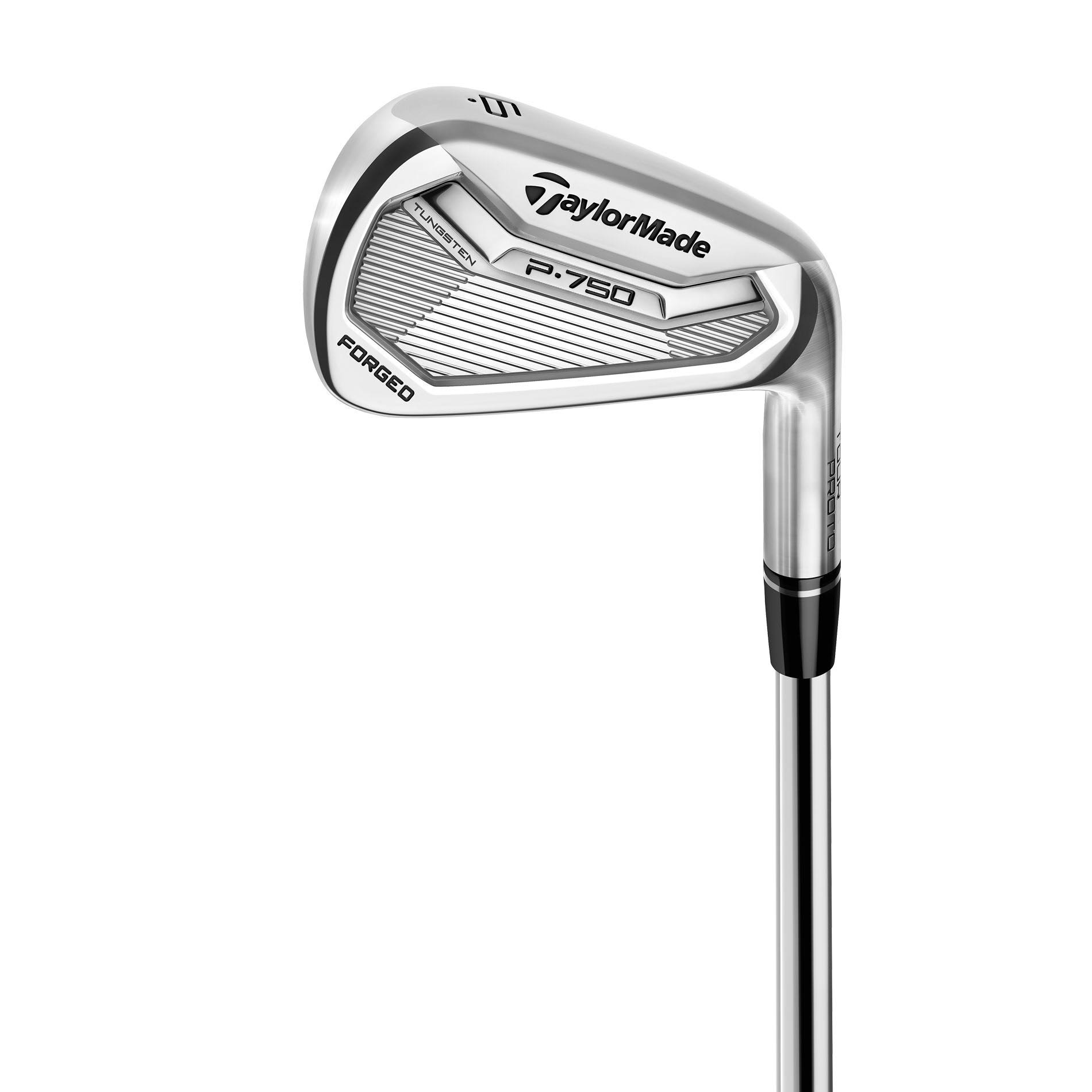 TaylorMade P750 3-PW Iron Set Golf Clubs - Stiff Flex - Steel Shaft