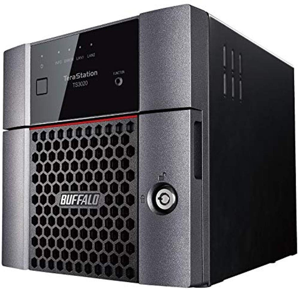 BUFFALO TeraStation 3220DN 2-Bay Desktop NAS 4TB (2x2TB) with HDD NAS Hard Drives Included 2.5GBE / Computer Network Attached Storage / Private Cloud