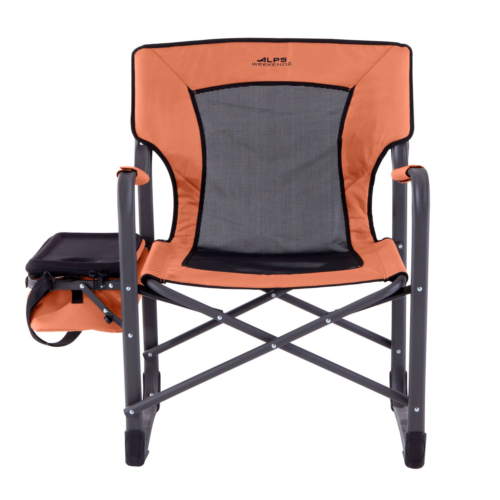 Alps Cooler Camp Chair (Burnt Orange)