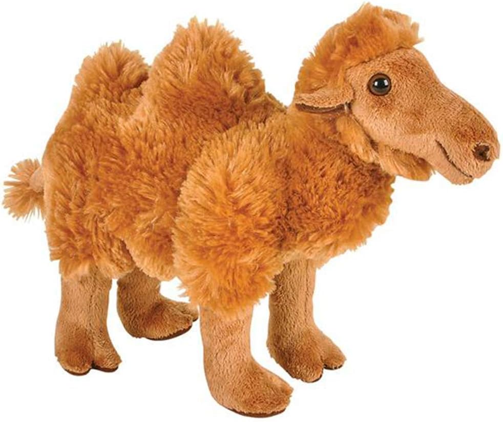 ArtCreativity Plush Camel Toy, 9 Inch Soft Humpback Camel Stuffed Toy for Kids, Cute Home and Nursery Animal Decorations, Zoo Party Prop