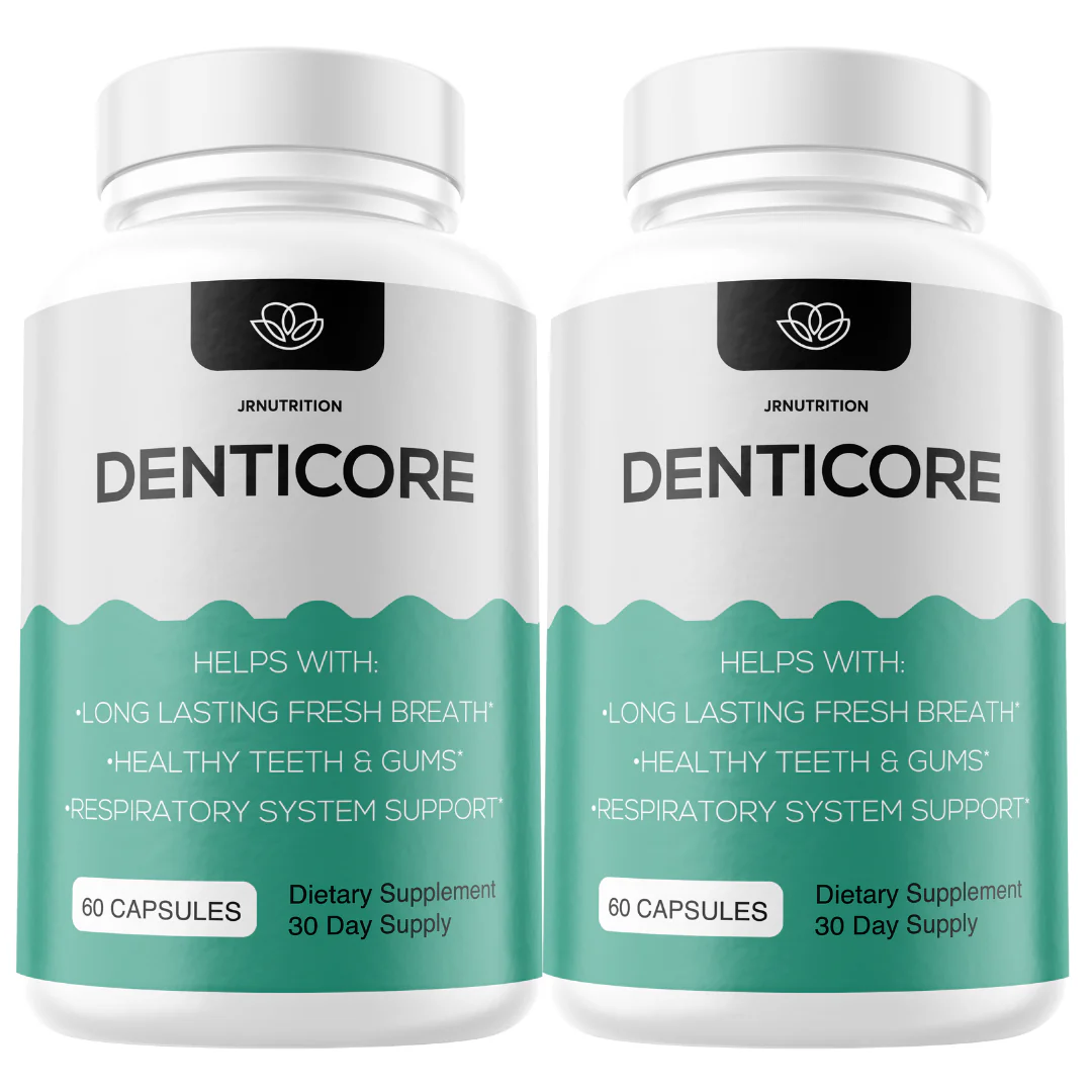 Denticore Oral Probiotic Denti Core for Gum & Teeth Health - 2 Bottles - Kansas Nuitrition - HNZSDS