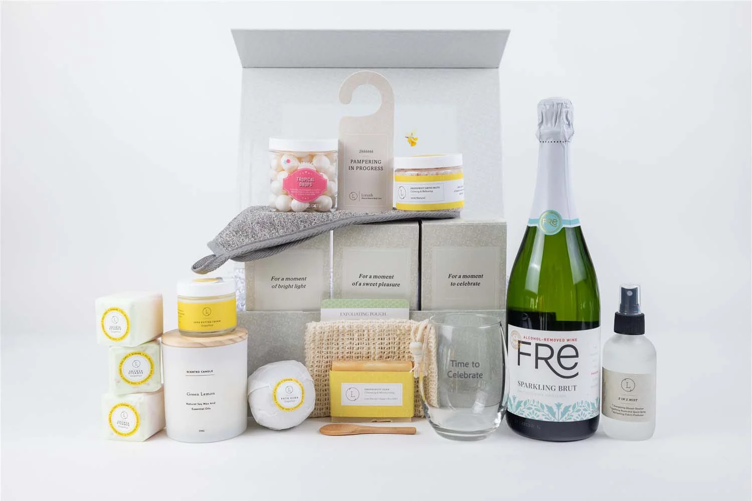 Lizush - Congratulations gift basket, Celebration gift box