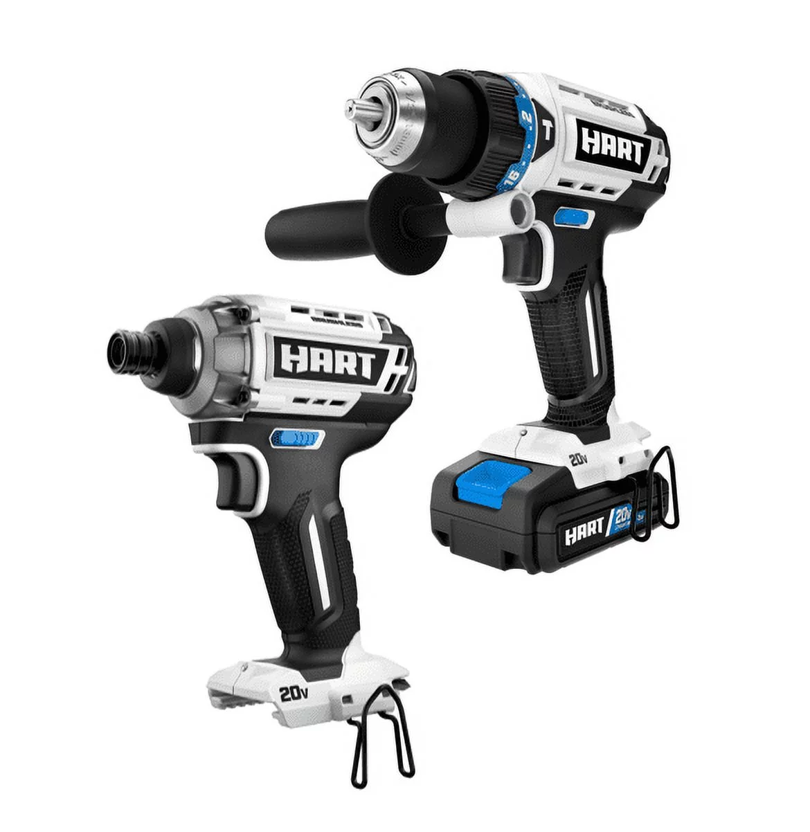 HART 20-Volt Impact Driver & Hammer Drill
