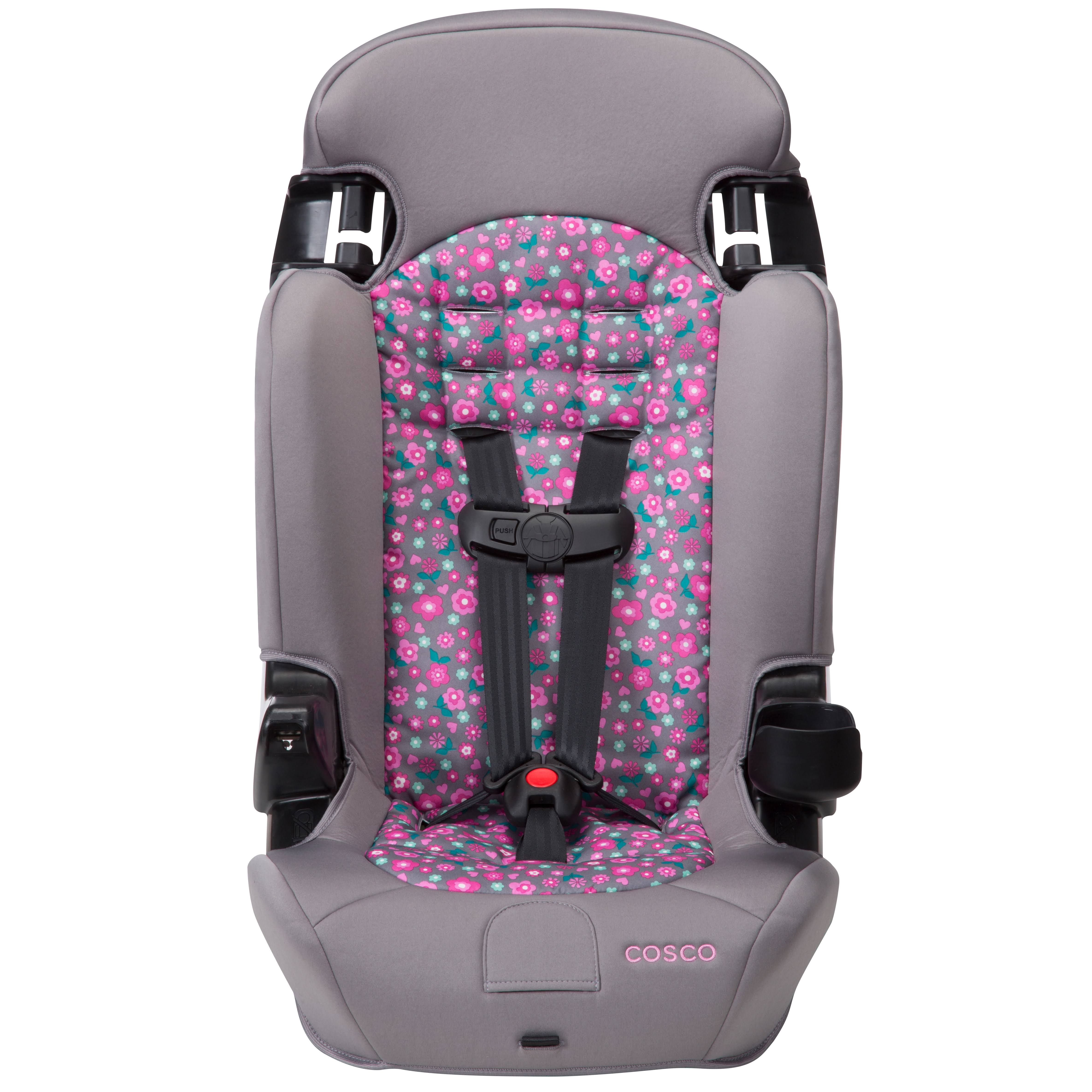 Cosco Finale 2-in-1 Booster Car Seat, Spring Blossom