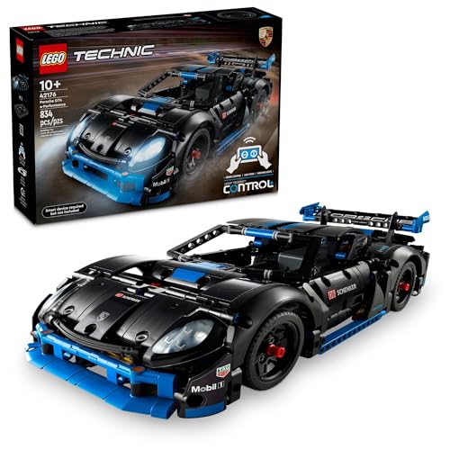LEGO Technic Porsche GT4 e-Performance Race Car Toy, Remote Control Car with Authentic Details