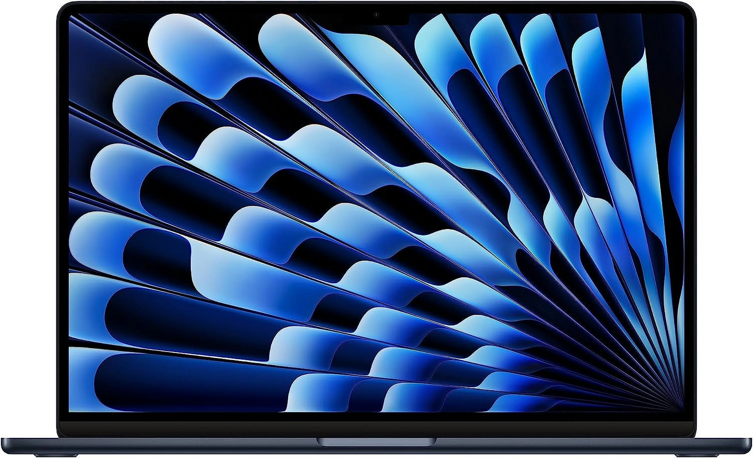 Restored 2023 Apple MacBook Air with Apple M2 Chip (15-inch, 8GB RAM, 512GB SSD Storage) (QWERTY English) Midnight (Refurbished)