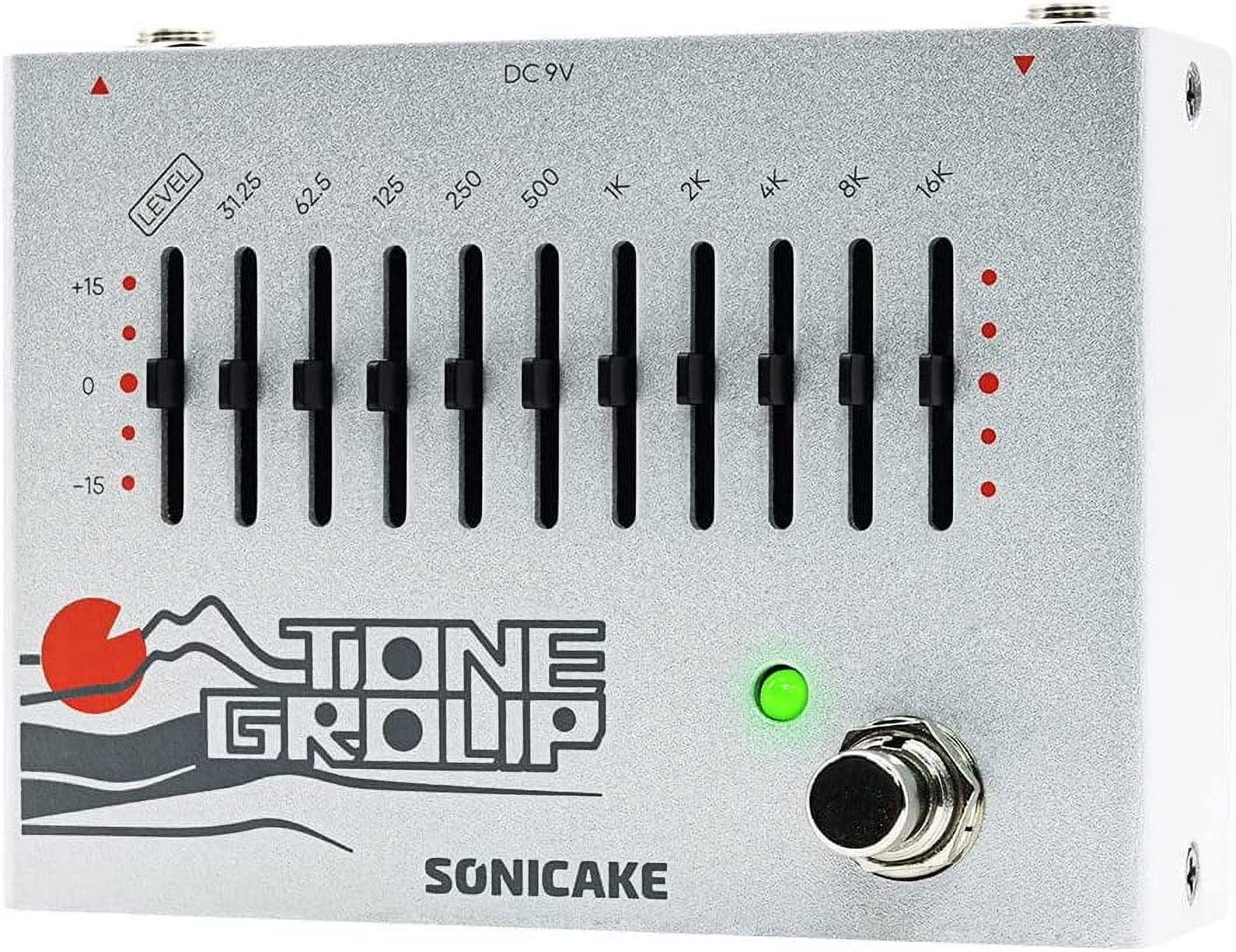 SONICAKE Tone Group 10-Band EQ Equalizer Guitar Bass Effects Pedal - Curated Treasures Market