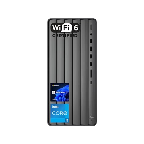 HP Newest Envy i5 Tower Desktop, Intel i5-13400 Processor(Beat Intel i7-1255U), 32GB RAM, 1TB SSD, Wi-Fi 6, HDMI, RJ-45, SD Card Reader