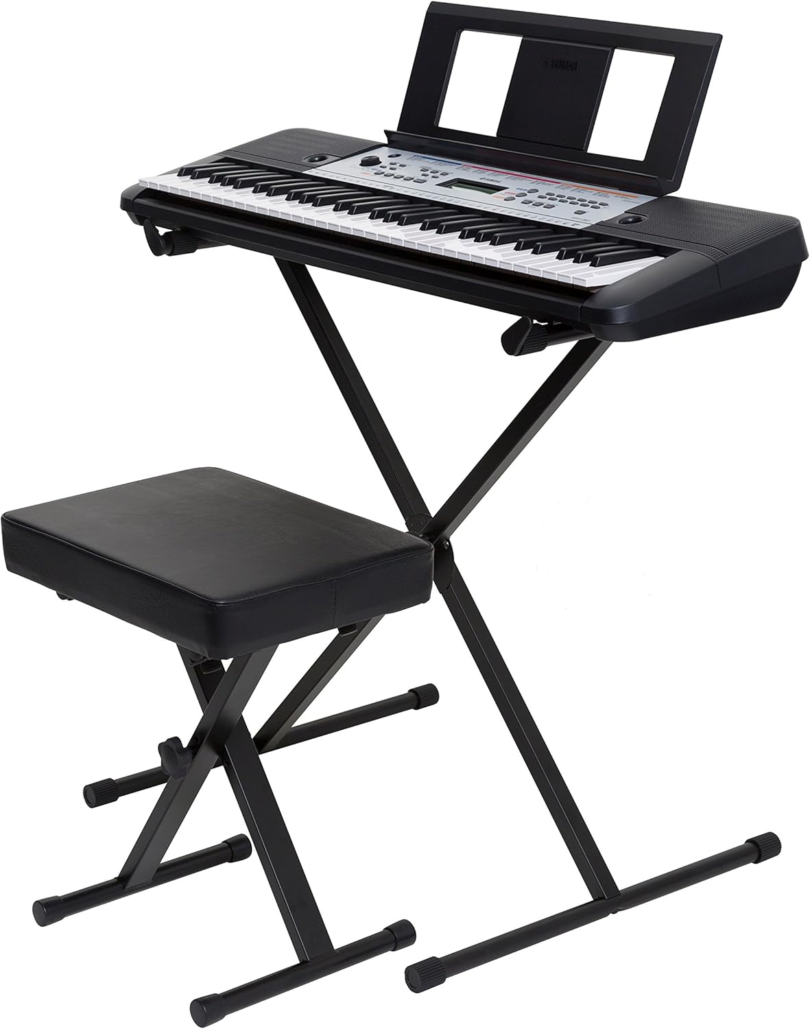YAMAHA YPT260 61-Key Portable Keyboard with Power Adapter (Amazon-Exclusive)