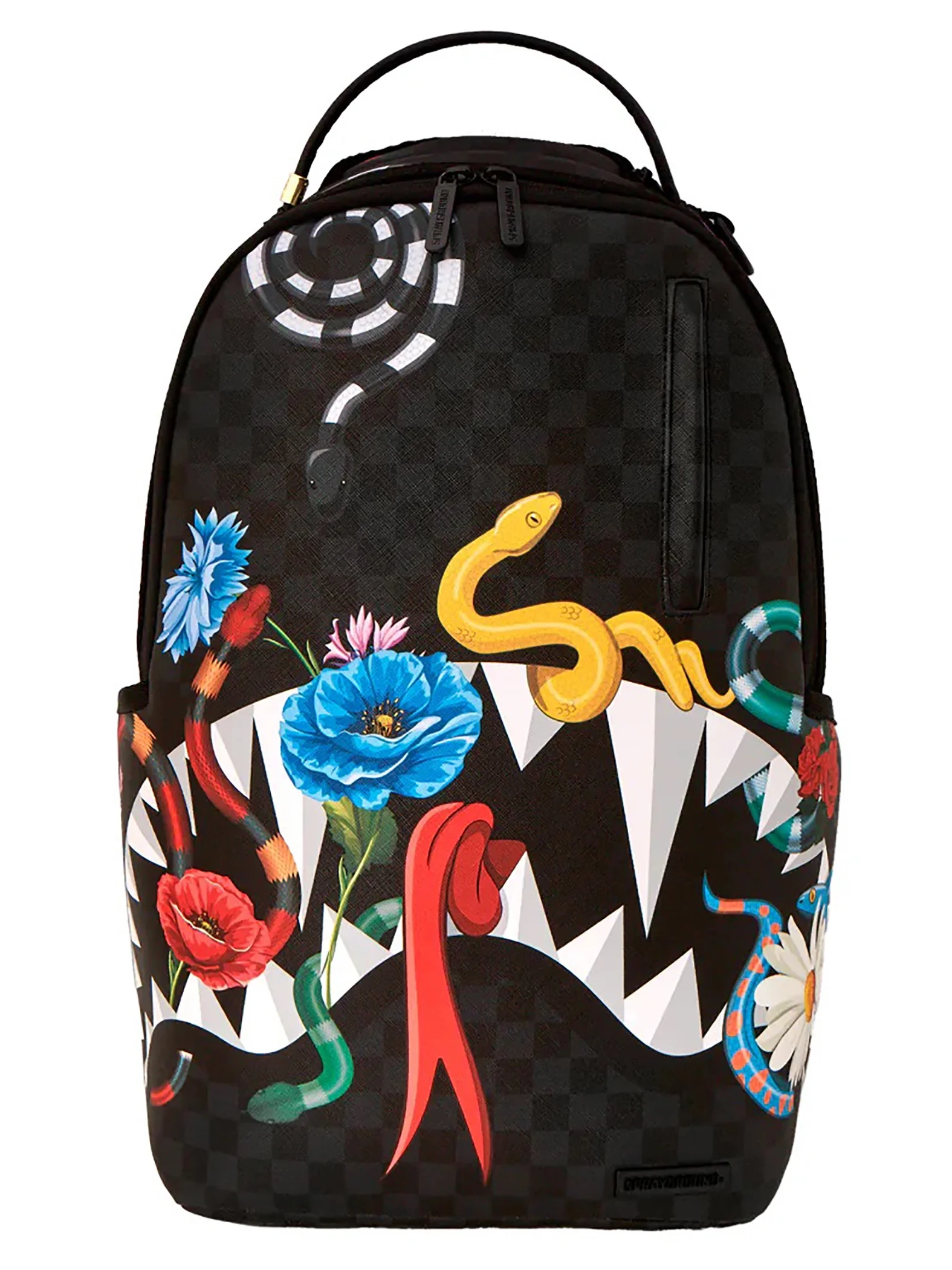 Sprayground Snakes On a Bag Backpack, Black - Radiant Selections