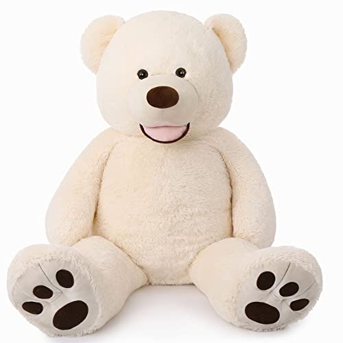 MorisMos Giant Teddy Bear Plush 6 Feet, Large Teddy Bears Stuffed Animals for Girlfriend Boyfriend, 6 Foot Life Size Bear Gifts for Valentine's Day