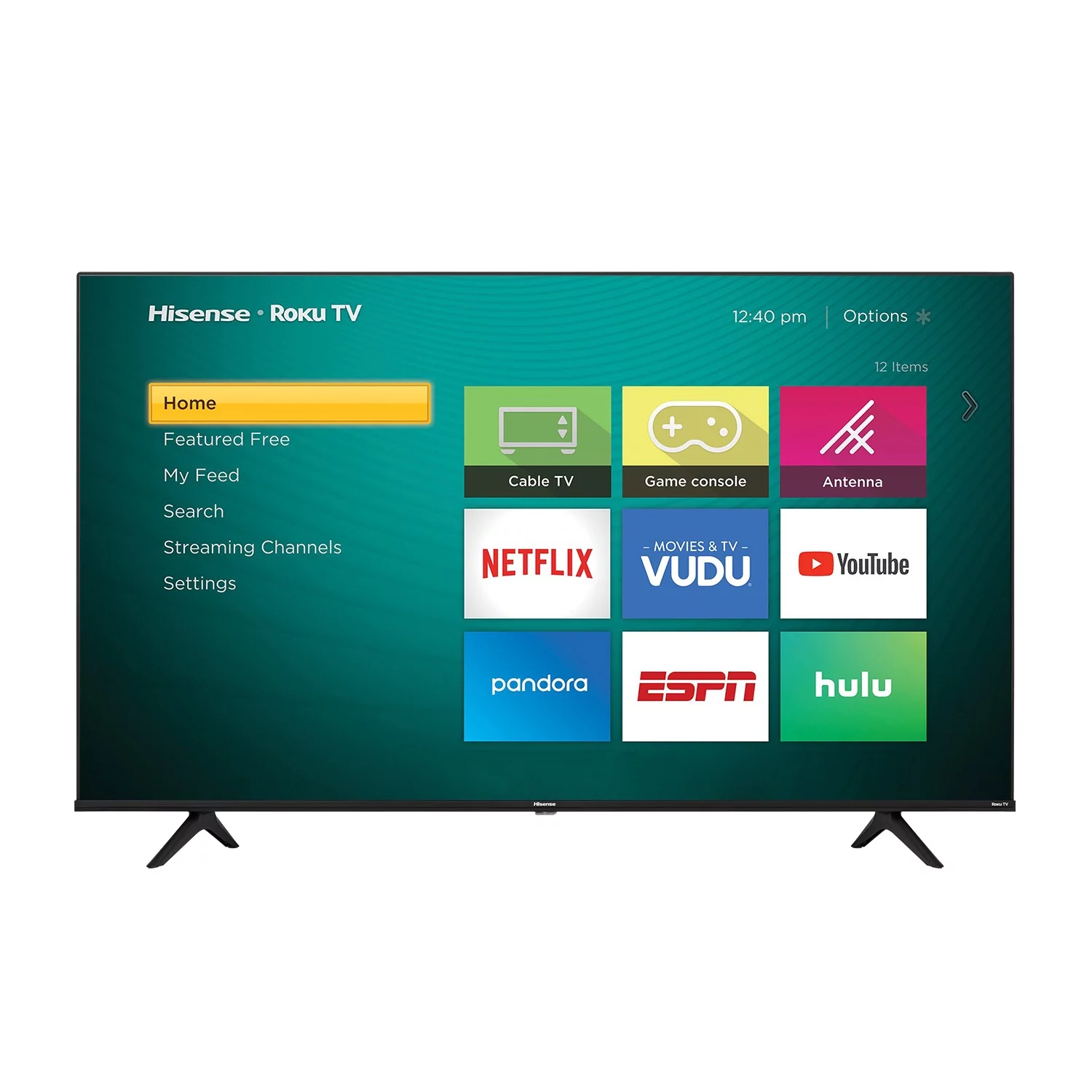 Hisense 58" Class 4K UHD LED Roku Smart TV HDR 58R6E