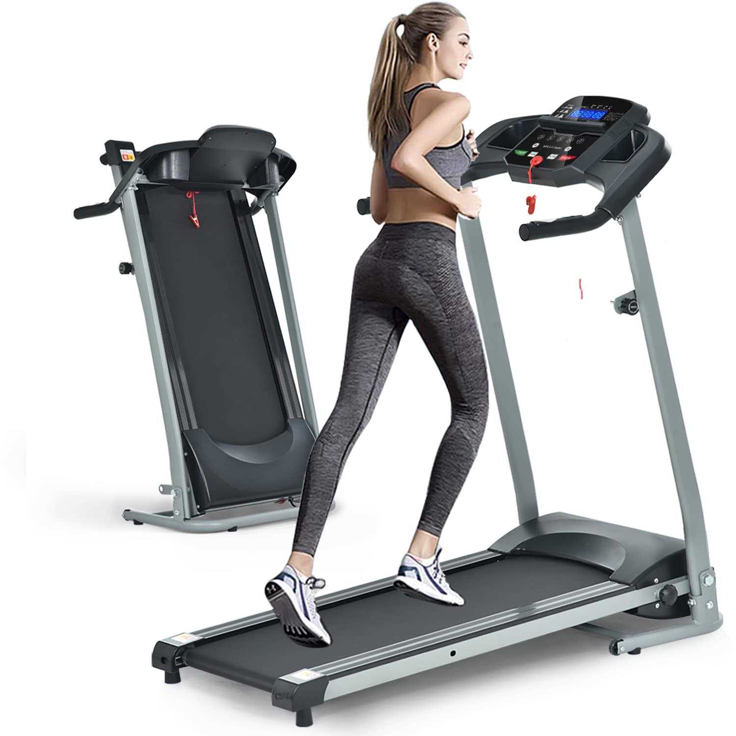 Home Foldable Treadmill with Incline, Folding Treadmill for Home Workout