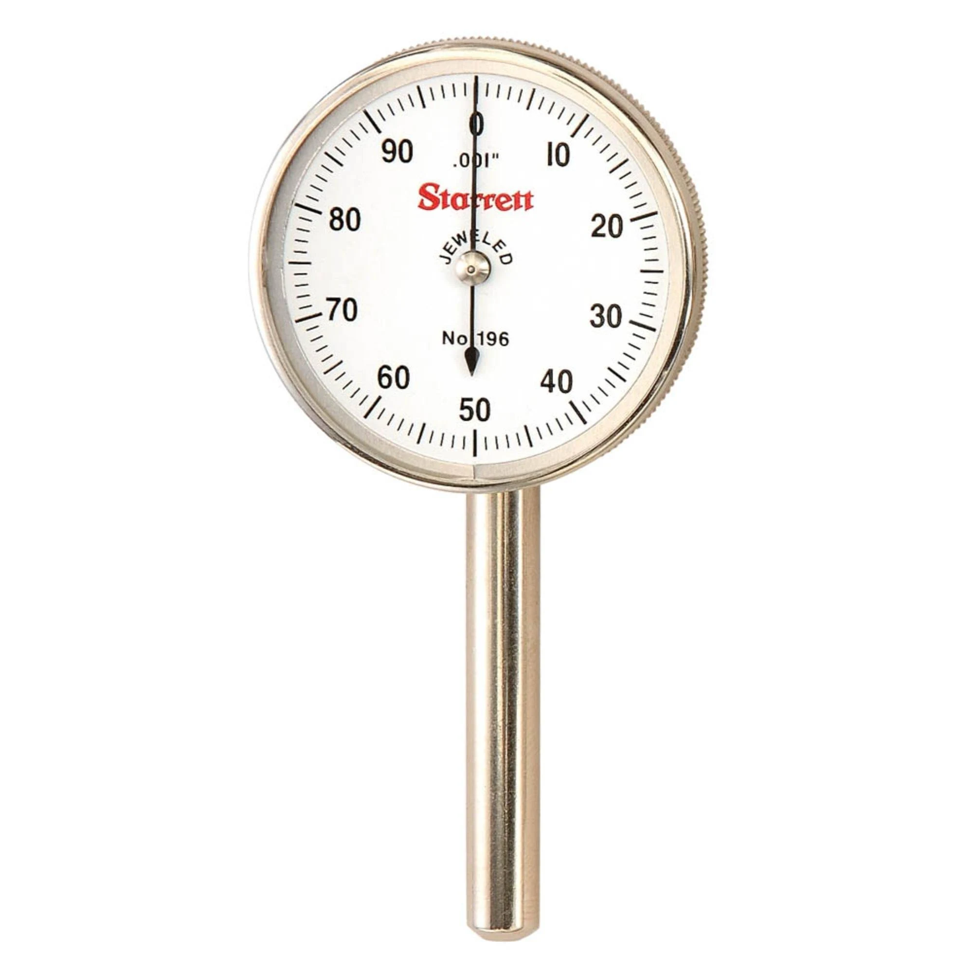 Starrett Universal Back Plunger Dial Test Indicator|196B1