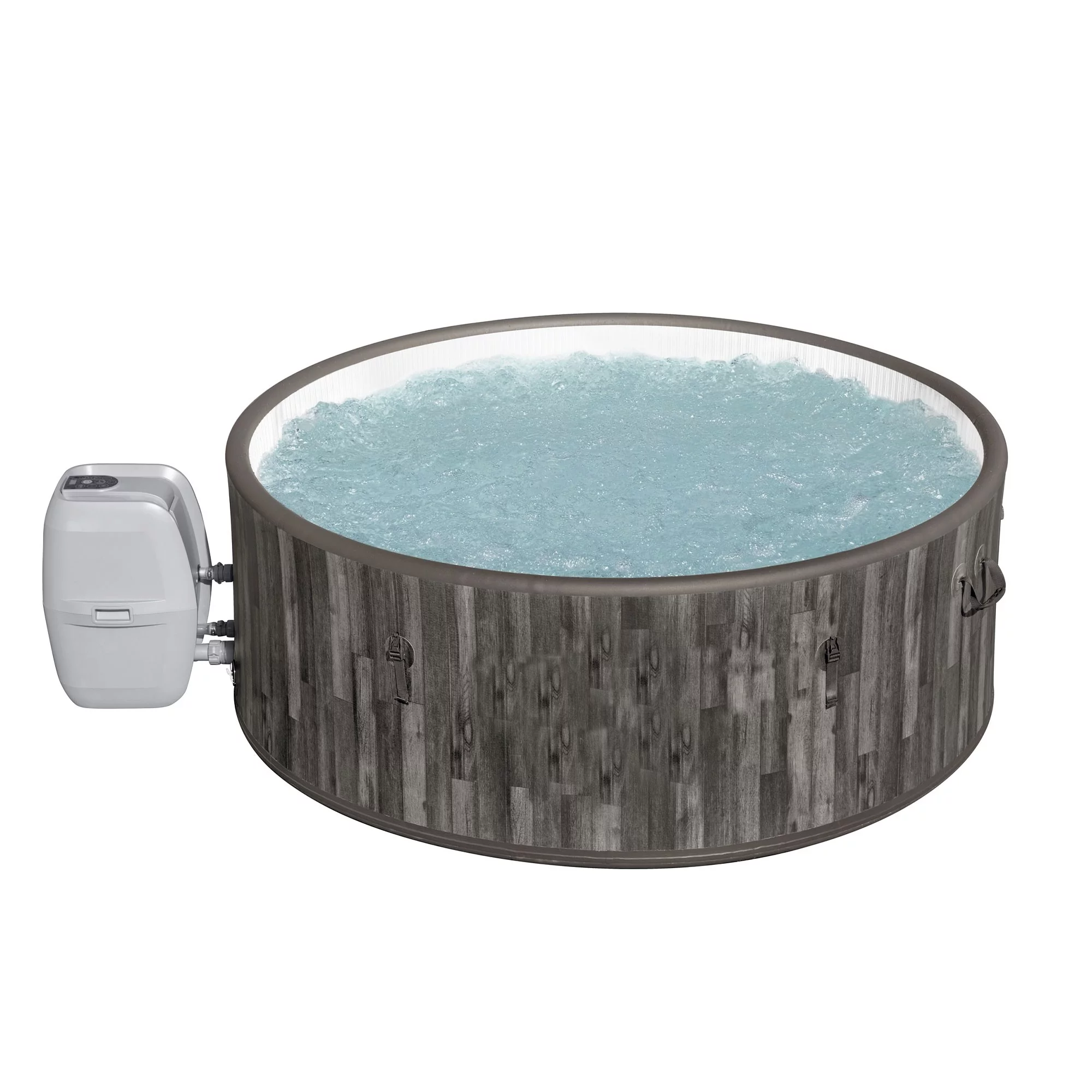 Coleman SaluSpa Napa AirJet Inflatable Hot Tub with 180 Soothing Jets, Gray