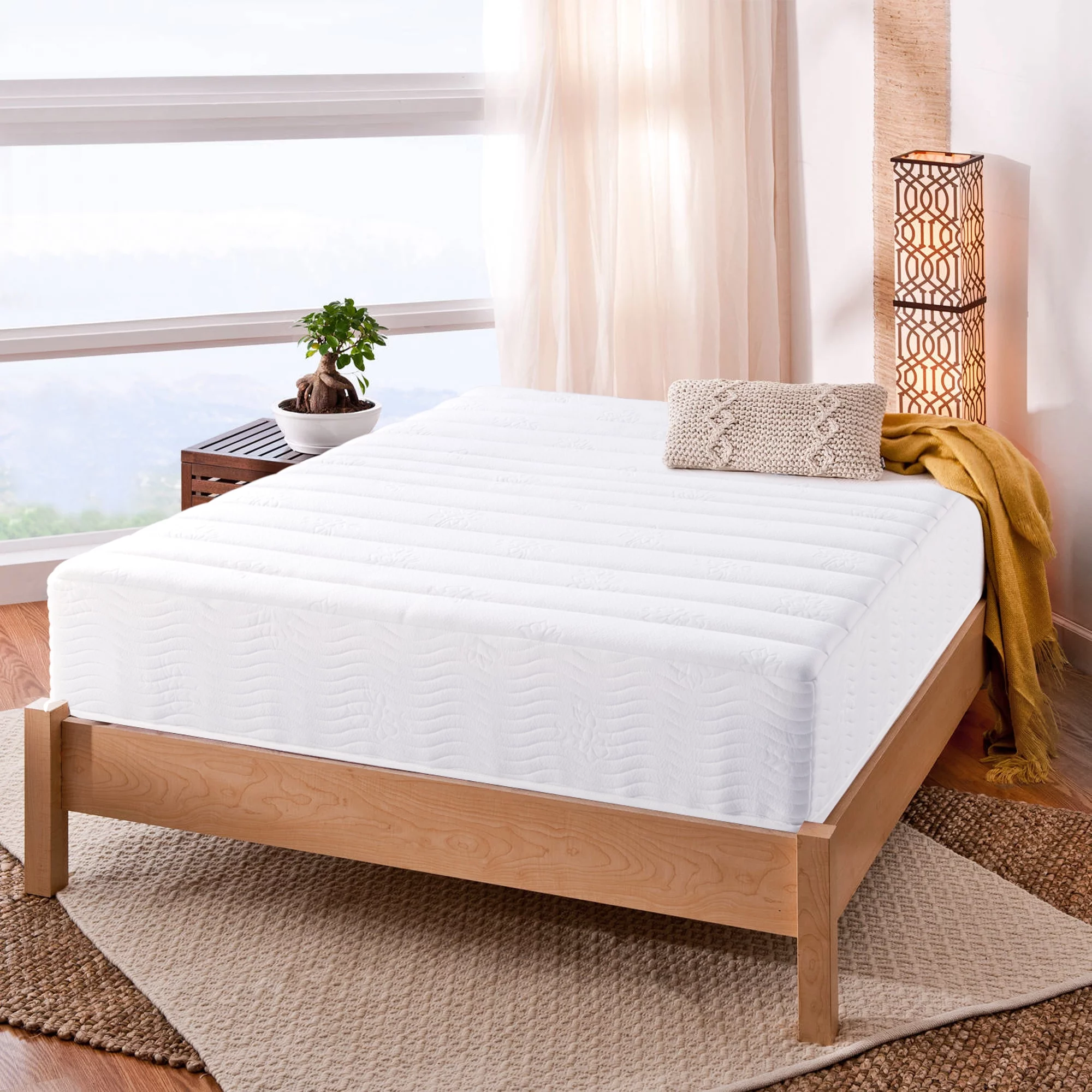 Zinus Spa Sensations Pressure Relief 10" Hybrid Mattress, King