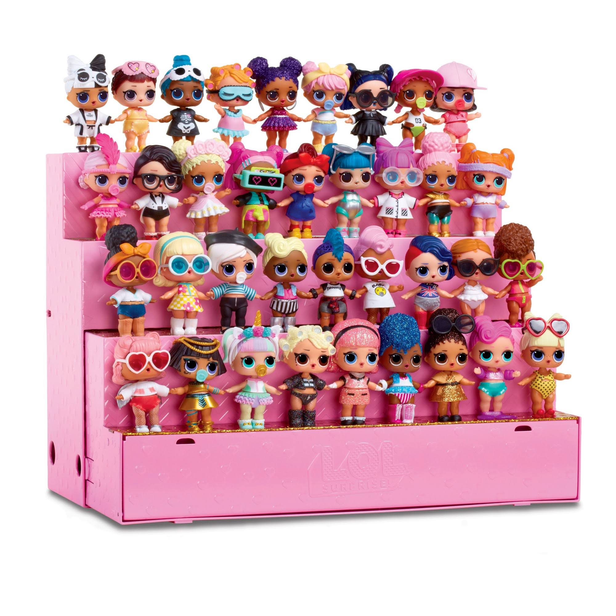 L.O.L. Surprise 552314 3 in 1 Pop-Up Store, Carrying Case, Display with 1 Exclusive Doll
