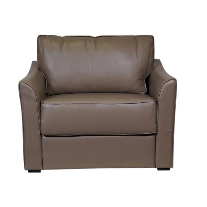 Camping World Allure Furniture Trifold Sleeper Chair in Tan